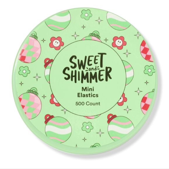 Sweet & Shimmer 500 ct. Mini Hair Elastics - Multicolor - Picture 2 of 2